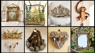 Amazing Twig Branch Crafts Beautiful Rustic DIY Home Decor Ideas