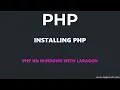 Adding php8 to the environment variables in windows
