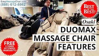 Osaki DuoMax 4D Platinum Massage Chair The Best of The Best From Osaki