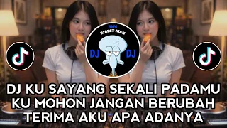 dj ku sayang sekali padamu ku mohon jangan berubah terima aku apa adanya viral tiktok terbaru