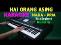 Download Lagu ORANG ASING - Rita Sugiarto | KARAOKE Nada Pria | G=DO