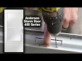 Andersen Storm Door 400 Series Unboxing and Assembly The Fixer Clips