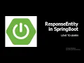 SpringBoot ResponseEntity