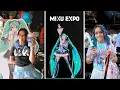 MIKU EXPO 2026 VLOG Merch Line Meet Greet VIP Freebies Pit View Haul Miku Cafe