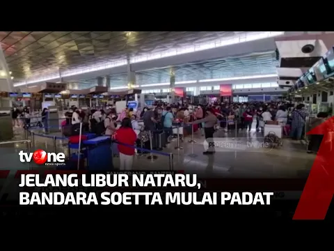 Libur Akhir Tahun, Bandara Dipenuhi Antrean Penumpang