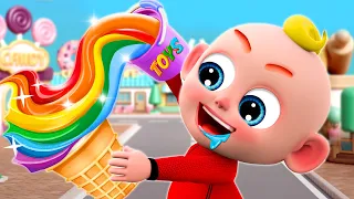 I Wanna Eat Song | The colorful cake | Simple Animal Sounds + More Nursery Rhymes & Baby Songs