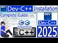 How to Install DEV C on Windows 2025 Update C and C Programming TDM GCC Compiler