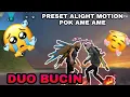 Download Lagu PRESET JEDAG JEDUG ALIGHT MOTION II POK AME AME (DUO BUCIN)