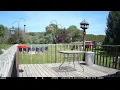 Download Lagu Blue jay birds flying away in the beginning. Grackle on the table deck trailcamera 20230516