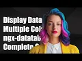 How to Display Multiple Columns from Model in ngx-datatable A Complete Guide