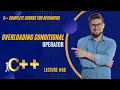 Overloading Conditional Operator in C OOP OOP Course for Beginners in Hindi
