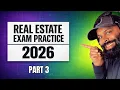 2026 Real Estate Exam Prep 100 Questions Part 3