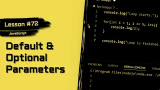 JavaScript For Beginners Default Optional Parameters
