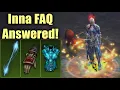Inna Monk FAQ Answered - CDR Shards Speed Setups Pushing More