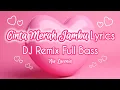 Download Lagu CINTA MERAH JAMBU (LYRICS) DJ Remix Full Bass 2025