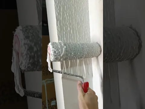 Простой способ шпаклёвка откосов там где будет зеркало #малярныеработы #шпаклёвка #ремонтвдоме