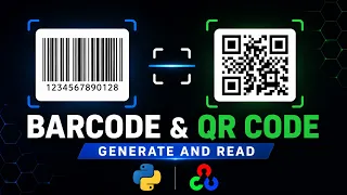 Barcode QR Code Generator Scanner using Python OpenCV Pyzbar Tutorial