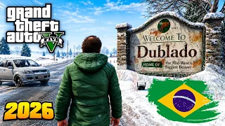 SAIU GTA V DUBLADO COM I.A.!