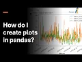 06 How do I create plots in pandas