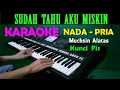 Download Lagu SUDAH TAU AKU MISKIN - Muchsin Alatas | KARAOKE Nada Pria, HD