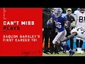 Saquon Barkley Scores 1st Career TD on 68-Yard Run