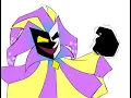 He hit me with a chair Super Paper Mario animatic