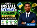 How to Install Python and PyCharm on Windows Step-by-Step Tutorial