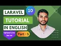 Laravel tutorial Part 5 Live Server Upload Update CRUD