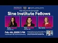 Spring 2025 Sine Institute Fellows Welcoming Event