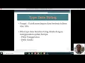 Variabel Type Data String di Bahasa Pemrograman PHP