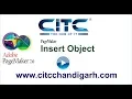 Tutorial on Insert Object In PageMaker