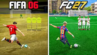 Scoring 1 Practice Arena Free Kick in Every FIFA