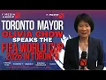 Y MEDIA LIVE TORONTO MAYOR OLIVIA CHOW SPEAKS ON FIFA WORLD CUP 2026 IN TORONTO