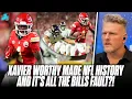 Xavier Worthy Made NFL History In His First Game And It s All The Bills Fault Pat McAfee Show