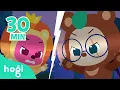 Lagu [ALL] King of All Animals + More｜Songs for Kids｜Magic Adventure｜Full Episodes｜Pinkfong \u0026 Hogi
