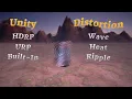 Unity Shader Graph - Distortion and Ripple Effect URP RP Built-In