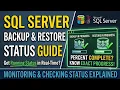 How to Get Status of Running Backup and Restore in SQL Server