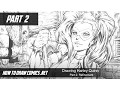 Drawing Harley Quinn - Part 2 Refinement
