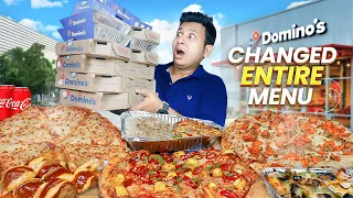 WHAT Dominos Changed Their ENTIRE Menu