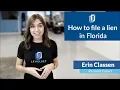 How to file a Mechanics Lien in Florida All you need to know