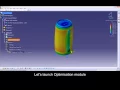 Generative Structural Analysis Applied for Design Optimisation