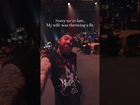 Sorry we’re late…