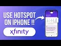 How To Use Xfinity Hotspot On iPhone