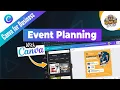 How to Create Stunning Event Materials with Canva Event Planning Design Tutorial