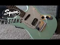 Squier Bullet Mustang HH Mods - Budget Kurt Cobain Build NIRVANA RIFFS