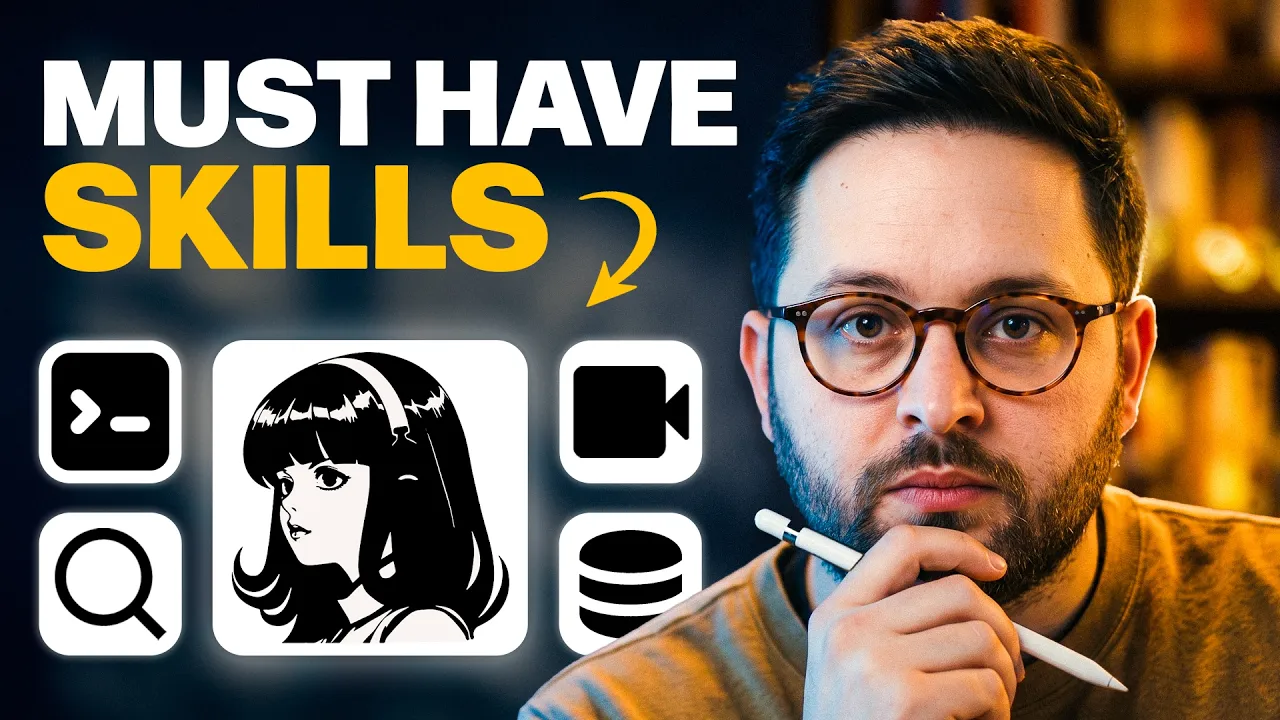 10 Hermes Agent Skills You NEED To Install Today: video thumbnail