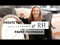 HOW TO CREATE LOOK OF POTTERY BARN FURNITURE RH ON ANY PIECE OF FURNITURE USING 2 SIMPLE THINGS
