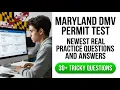 Maryland A Permit Test 2026 - New Real Practice Questions and Answers To Pass First Try