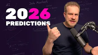 My AI, (dev) job market and web dev predictions for 2026