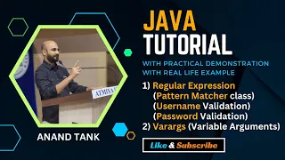 Java Tutorial OOP Basics - Regex